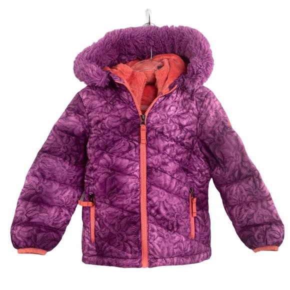 Snozu Other - Snoozu Hooded Puffer Purple Girls Jacket Outerwear